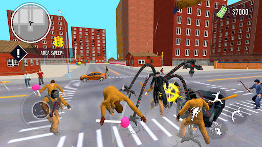 Superhero Crime Open World War ekran görüntüsü
