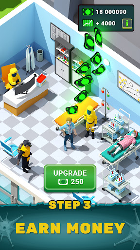 Zombie Hospital - Idle Tycoon ekran görüntüsü