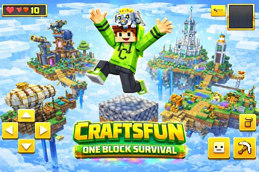 Craftsfun : One Block Survival ekran görüntüsü
