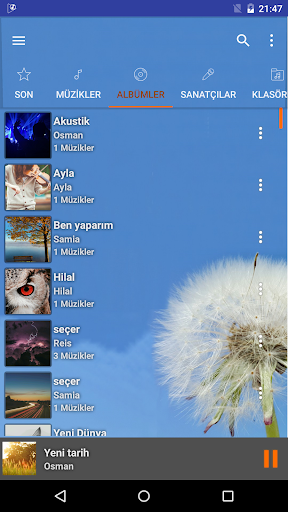 Müzik çalar HD+ Ekolayzer ekran görüntüsü