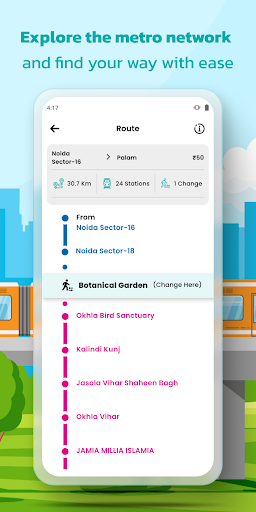 Metro Guide & Schedule - Delhi ekran görüntüsü
