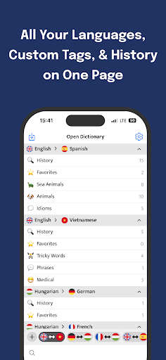 Offline English Dictionary ekran görüntüsü