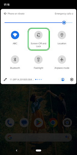 Screen Off and Lock ekran görüntüsü