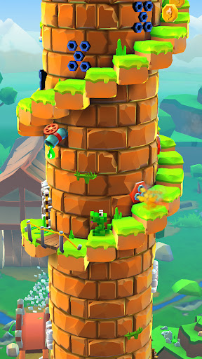 Blocky Castle: Tower Climb ekran görüntüsü