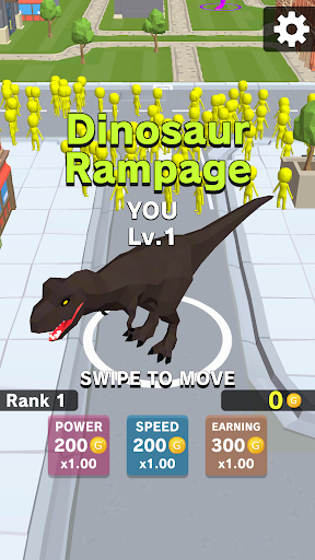 Dinosaur Rampage ekran görüntüsü