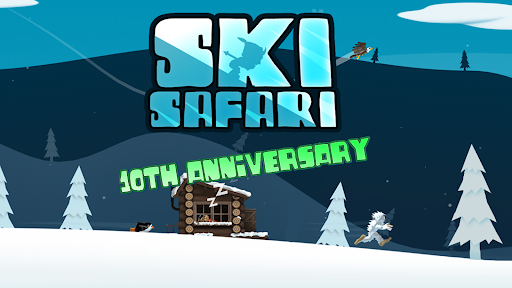 Ski Safari - 10th Anniversary ekran görüntüsü