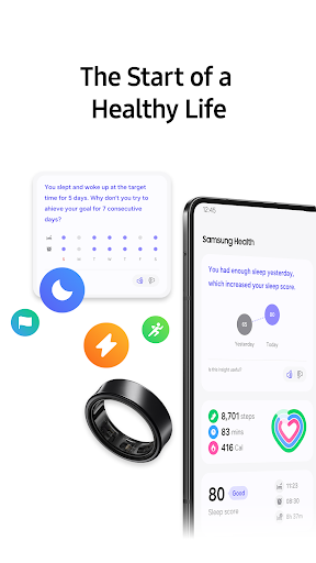 Samsung Health ekran görüntüsü