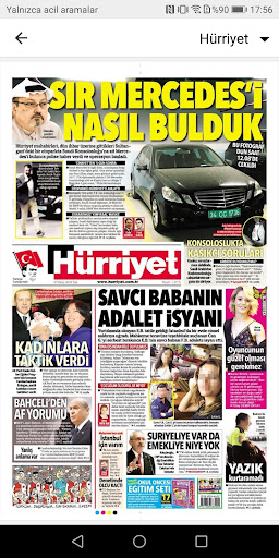 F5 Haber - Gazete Manşetleri ekran görüntüsü