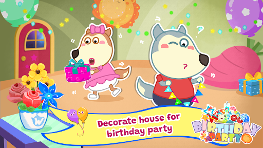 Wolfoo Birthday Party Planning ekran görüntüsü