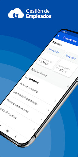 Gestión de Empleados ekran görüntüsü