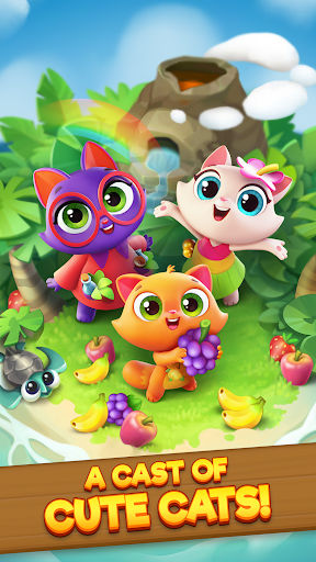 Tropicats: Tropical Match3 ekran görüntüsü