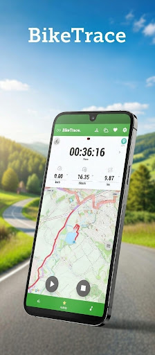 BikeTrace Bisiklet Bilgisayarı ekran görüntüsü