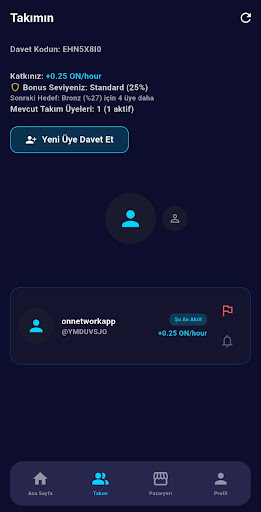 ON Network ekran görüntüsü