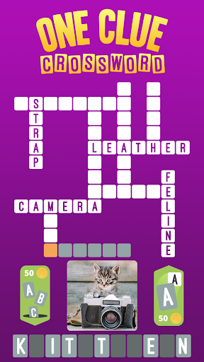 One Clue Bulmaca ekran görüntüsü