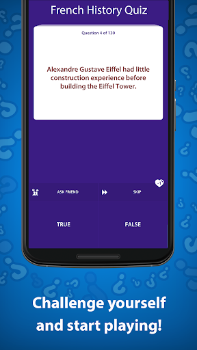 French History Quiz Games ekran görüntüsü