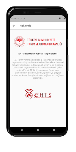 EHTS ekran görüntüsü