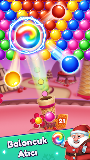 Noel Oyunları - Bubble Shooter ekran görüntüsü