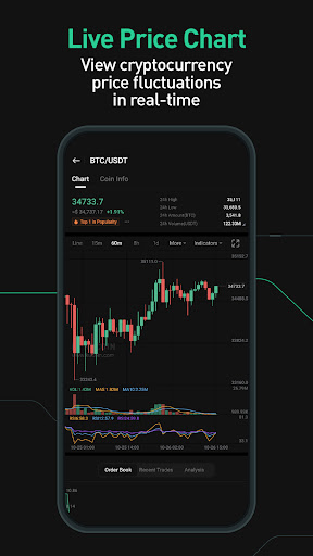 KuCoin Info - Crypto Tracker ekran görüntüsü