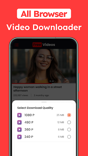 All Video & Movie Downloader ekran görüntüsü