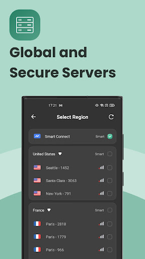 Cozy VPN: Secure & Comfy Web ekran görüntüsü