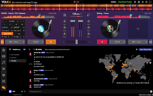YouDJ Mixer for Chromebook ekran görüntüsü