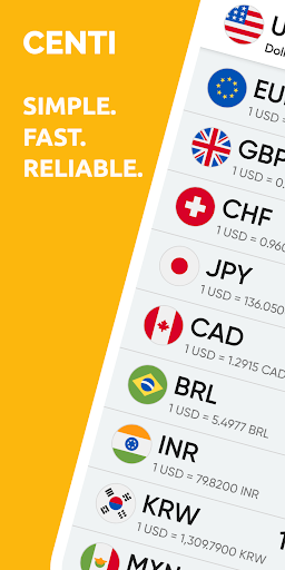 Centi PRO - Currency Converter ekran görüntüsü