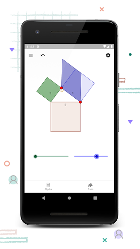 GeoGebra Geometri ekran görüntüsü