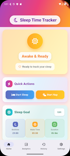 Sleep Time Tracker ekran görüntüsü