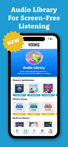 Vooks: Read-Aloud Kids' Books ekran görüntüsü