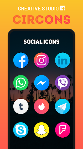 Circons: Circle Icon Pack ekran görüntüsü