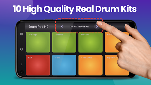 Drum Octapad HD: Play like pro ekran görüntüsü