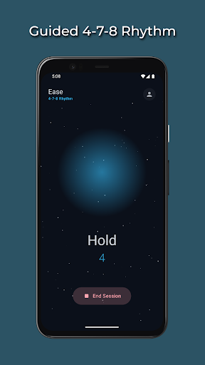 Ease: 4-7-8 Breathing & Calm ekran görüntüsü