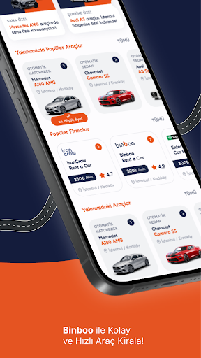 Binboo - Uygun Araç Kiralama ekran görüntüsü