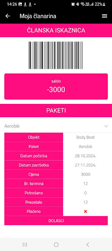 Body Beat Studio ekran görüntüsü