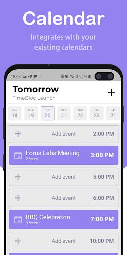 TimeBloc: Visual Daily Planner ekran görüntüsü