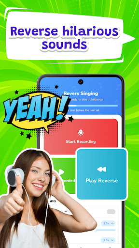 Reverse Audio: Sing Challenge ekran görüntüsü