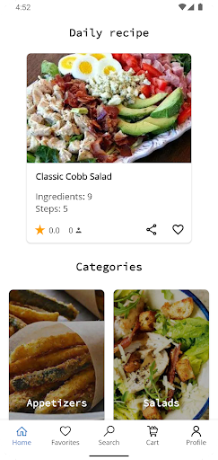 Recipe Book ekran görüntüsü