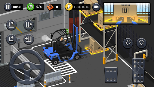 Forklift Extreme Simülatörü ekran görüntüsü
