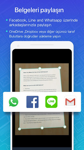 CamScanner - pdf için tarayıcı ekran görüntüsü