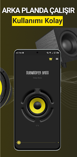 Subwoofer Bas ekran görüntüsü