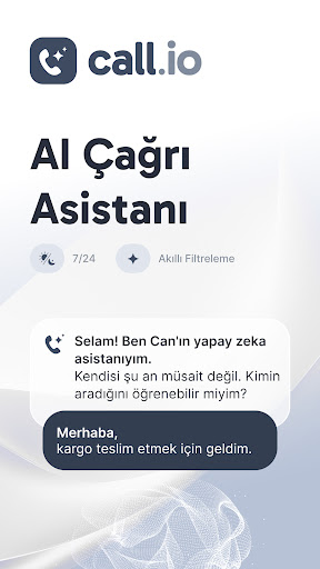Call.io: AI Çağrı Asistanı ekran görüntüsü