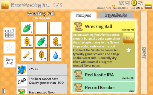 Fiz : Brewery Management Game ekran görüntüsü