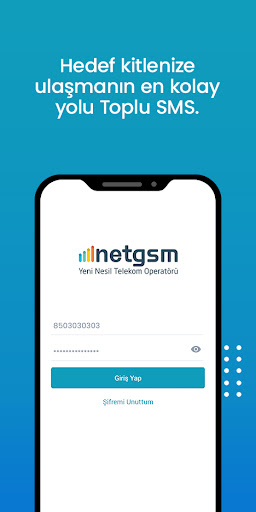 Netgsm SMS ekran görüntüsü