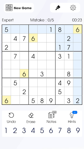 Sudoku: Classic Puzzle Game ekran görüntüsü