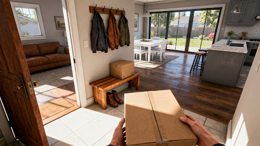 Moving House Simulator ekran görüntüsü