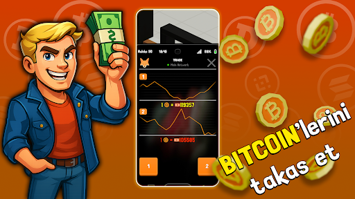 Bitcoin Miner Bro - Tycoon ekran görüntüsü