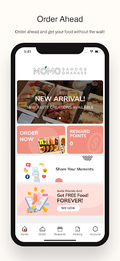 Momo Sando & Omakase ekran görüntüsü