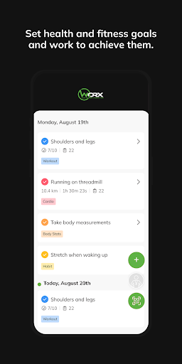 Worx Gyms ekran görüntüsü
