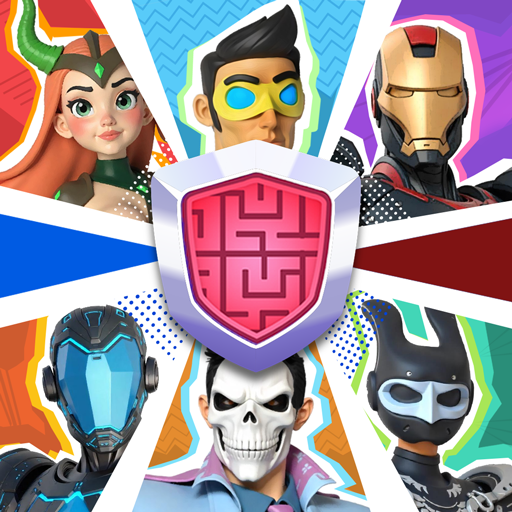 Super Hero Rush - Maze Games