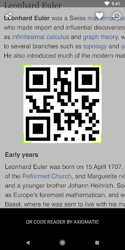 QR Code Reader ekran görüntüsü